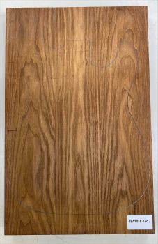 Body Swamp Ash, 3-pcs., Choco thermo-treated, Unique Piece #160